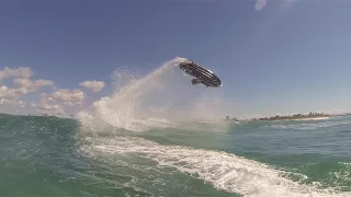 jet ski wave jumping