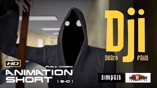 CGI 3D Animated Short Film "DJI DEATH FAILS" Hilarious Animation by Simpals