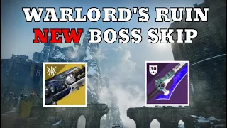 NEW Warlord's Ruin Boss Skips