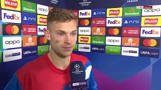 Joshua Kimmich admits that his FC Bayern team made too many defensive mistakes tonight.