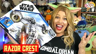 Star Wars Mission Fleet The Mandalorian RAZOR CREST  W/ Mando & Grogu (BABY YODA) REVIEW