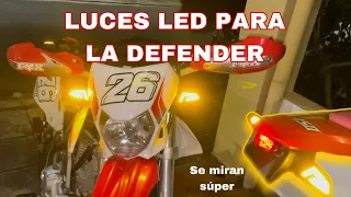 LUCES LED para la Serpento Defender 150cc