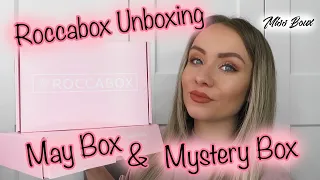 DOUBLE ROCCABOX UNBOXING - ROCCABOX MAY 2021 & ROCCABOX MYSTERY BOX - MISS BOUX