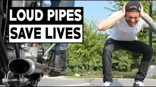Loud Pipes Save Lives,  Myth or Fact? | Motorcycles