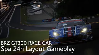 GT7 New Update (PS4) Subaru BRZ GT300 Race Car New Spa 24h Layout Gameplay