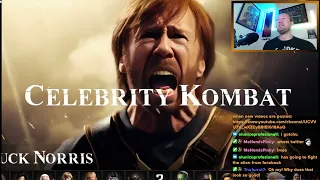 Reacting To Celebrity Mortal Kombat Lineup! (VGN)