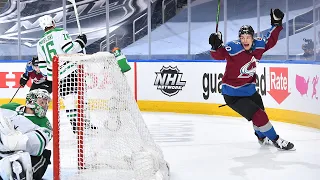 Stars and Avalanche trade goals late in the 3rd