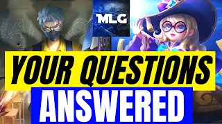 Draft Pick, Bad Teammates and How I Started On YouTube | Mobile Legends Q&A #1