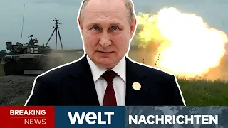 PUTINS KRIEG: "Beschießen alles!" Gouverneur von Donezk ruft zur Flucht auf I WELT Newsstream