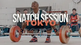 Hitting Current Snatch PR | Masters Weightlifting Competition | Tokyo Japan