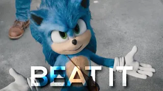 Sonic The Hedgehog Movie AMV - Michael Jackson ~ Beat It (480 Subscribers Special)