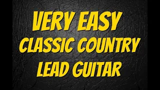 Very Easy Classic Country Lead Guitar By Scott Grove