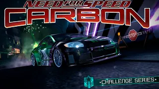 NFS Carbon Battle Royale Challenge Series Hard difficulty // Mitsubishi Eclipse GT Drift Events //