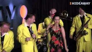 Rebecca Grant & Jive Aces Live @ Hideaway, London's top Jazz Club, July 2012