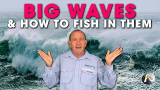 How To Fish in BIG WAVES + WILD SURF: Beach Fishing ( RAW SESSION )