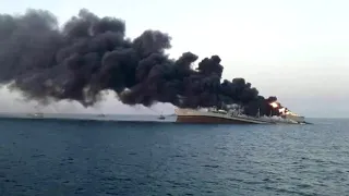 Größtes Schiff der iranischen Marine gesunken