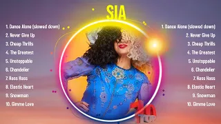 Best Songs of Sia full album 2024 ~ Top 10 songs