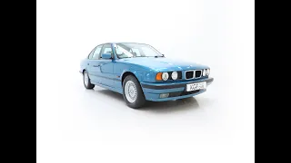A Pristine BMW E34 518i SE with Just 29,194 Miles from New - SOLD!