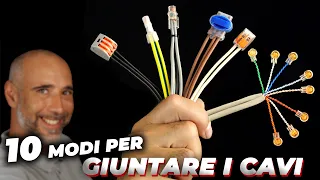 10 soluzioni per giuntare cavi elettrici SENZA usare il nastro isolante