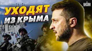 💥Россия выводит войска из Крыма: первыми пошли корабли - заявление Зеленского