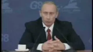 В.Путин.Брифинг для журналистов.17.07.06.Part 4