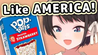 Subaru's Reaction To Eating "Pop Tarts" For The First Time 【ENG Sub/Hololive】
