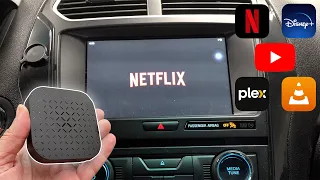 ZHNN Magic Box Wireless Carplay and Android Auto - Watch Netflix, YouTube, Plex)