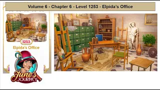 June's Journey - Volume 6 - Chapter 6- Level 1253 - Elpida's Office (Complete Gameplay, in order)