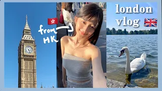 英國倫敦Vlog🇬🇧 第一次坐倫敦地鐵被嚇到！被英國男生搭訕？最愛這裡的大公園 🌷🐿