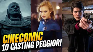 I 10 peggiori casting nei cinecomic