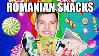 GERMAN tries ROMANIAN SNACKS