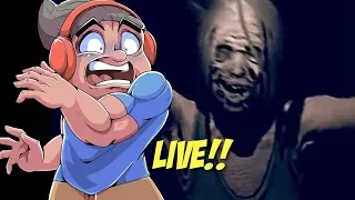 LET'S PLAY SOME SCARY GAMES LIVE!! (HELP ME!!)