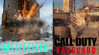 Battlefield 2042 VS Call of Duty: Vanguard -- Destruction