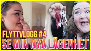 VISAR ER MIN NYALÄGENHET (OMG)  | FLYTTVLOGG