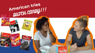 American tries Dutch candy!
