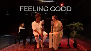 Feeling Good (Cover by DreySoul, Maeva and Maya Nujaim)
