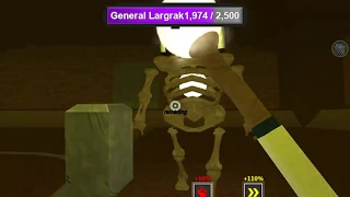 General Largrak solo ROBLOX Monster Islands