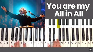 You are my All in All - Piano Tutorial and Chords