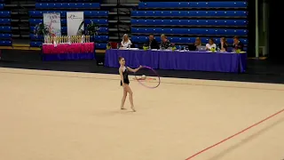 Arina Vasiļenko 2009, Noorus cup 2019, aplis