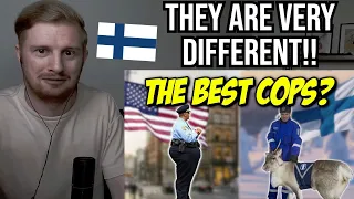 Reaction To Finnish Police vs American Police