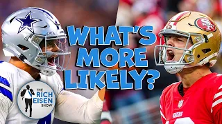 What’s More Likely: Rich Eisen Talks Cowboys, 49ers, Chiefs, Steelers, Falcons, Chargers & More