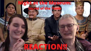 "Night at the Museum: Secret of the Tomb" REACTION!! A good ending to the trilogy!