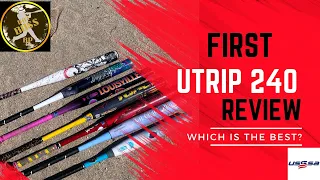 USSSA 240 bat comparison|Bat Review |Slowpitch Softball #usssaslowpitch #slowpitch