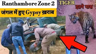 Wildlife | Gypsy हुए ख़राब जंगल में 😟 | Ranthambore National park| Ranthambore Tiger Reserve | Zone 2