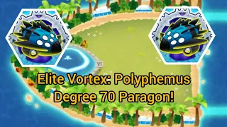 Elite Vortex | Polyphemus | Finally I got degree 70 Paragon in boss event! | BTD 6 - Guide