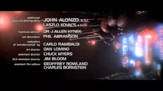 Close Encounter of the Third Kinds (1977) Ending credits