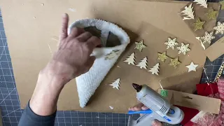 DIY Easy Cone Christmas Tree
