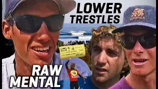 RAW MENTAL INSPIRATIONAL SURFING DOCO: FINALS @ LOWER TRESTLES BESCHEN, MACHADO, ARCHY, KNOX, ANDINO