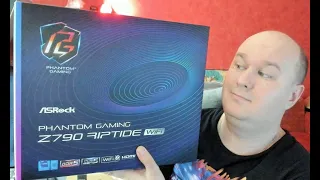 Стрим 12.02.24: Анбокс и тесты Asrock Z790 Riptide WiFi, разгоним DDR5 до 7800 Мгц?!