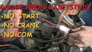 Dodge Neon Case Study - No Start, No Crank, No Com